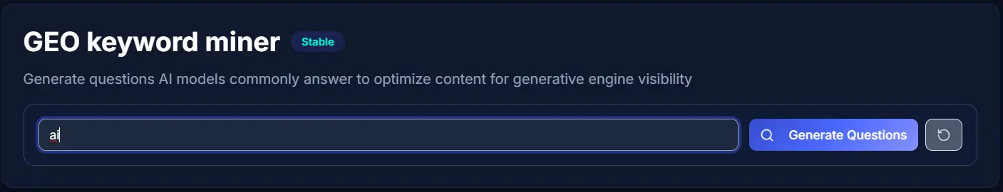 Enter content for analysis